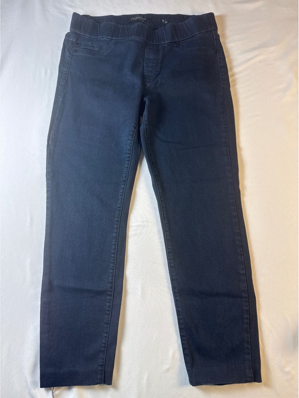 Liverpool Jeans Company Women's Navy Blue Stretch Skinny Jeg